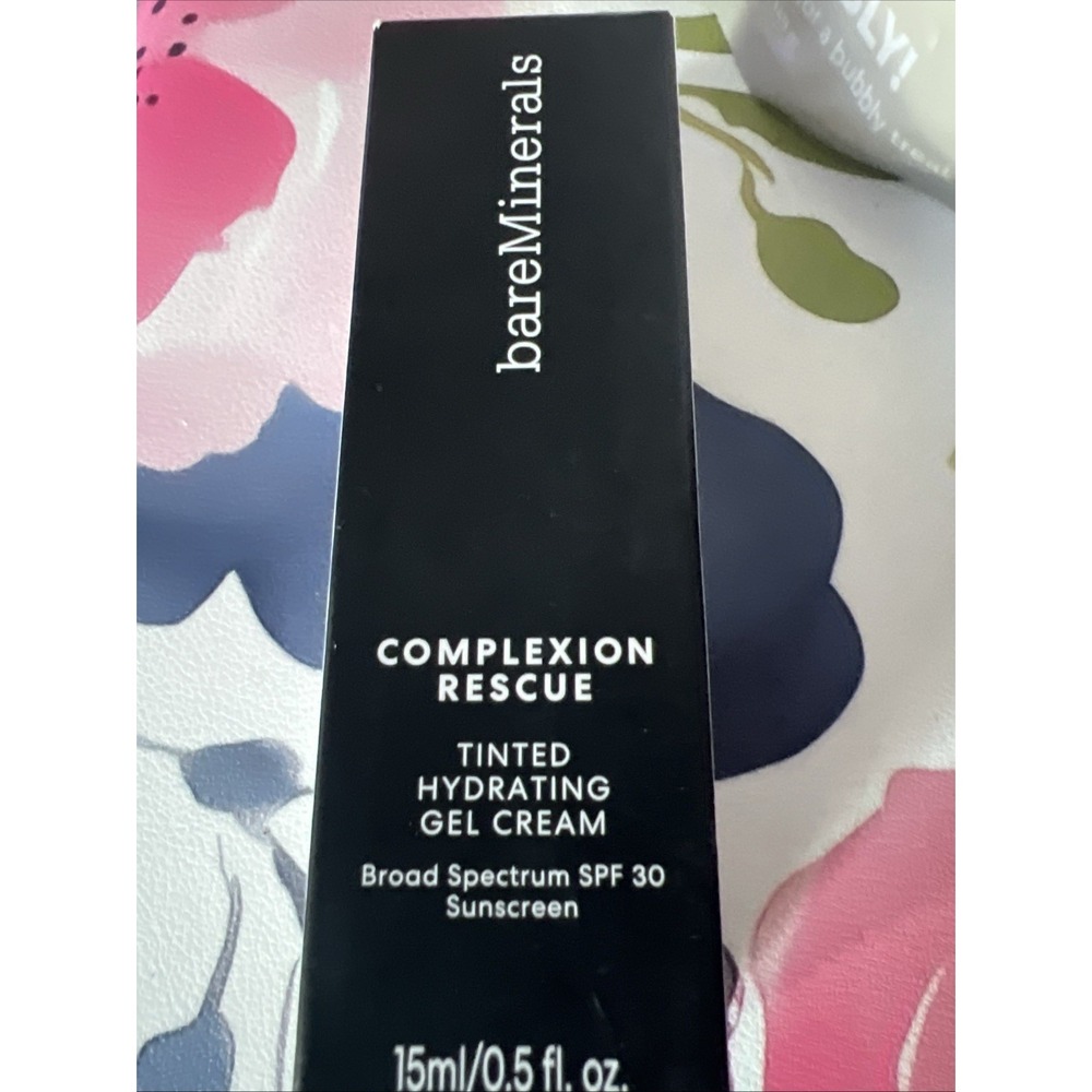 BareMinerals Complexion Rescue Tinted Hydrating Gel Cream 0.5 oz ~ Mahogany 11.5